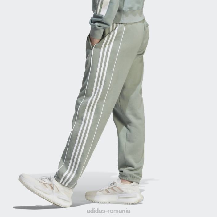Adidas pantaloni de jogging rekive verde argintiu bărbați verde argintiu 2JBN14488