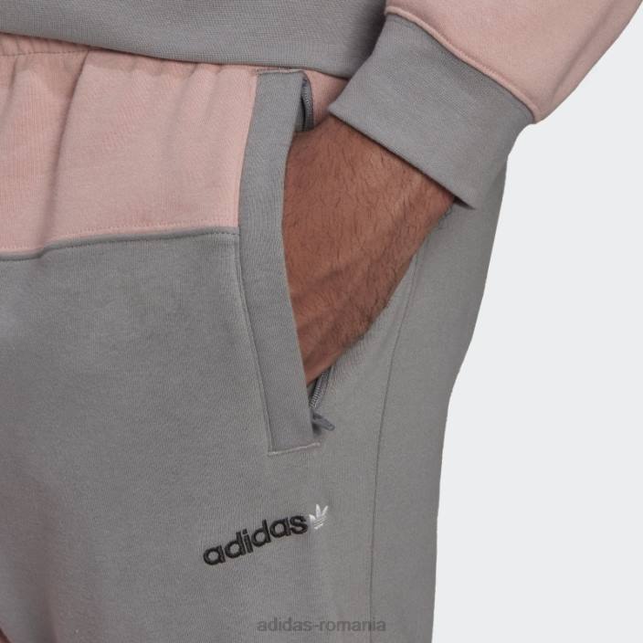 Adidas pantaloni de jogging sprt terry gri fashion bărbați gri/mov 2JBN15053