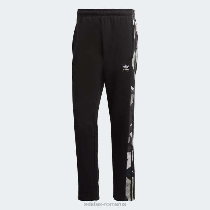 Adidas pantaloni de jogging transpirați serie camo negru adidas bărbați alb negru 2JBN14646