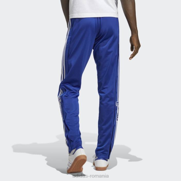 Adidas pantaloni de sport adicolor classics adibreak albastri bărbați albastru 2JBN5548