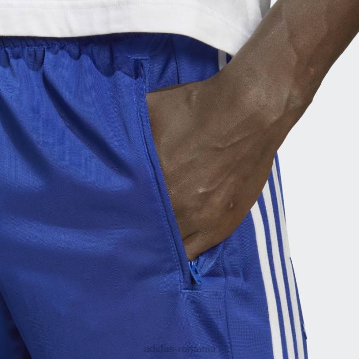 Adidas pantaloni de sport adicolor classics adibreak albastri bărbați albastru 2JBN5548