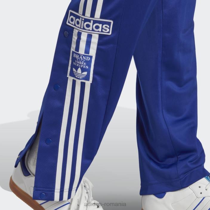 Adidas pantaloni de sport adicolor classics adibreak albastri bărbați albastru 2JBN5548
