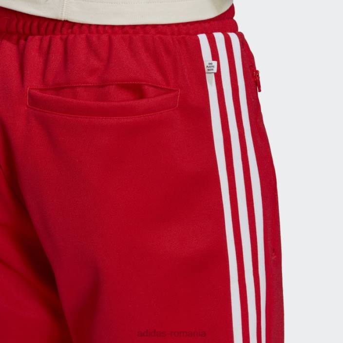 Adidas pantaloni de sport adicolor classics beckenbauer primeblue roșii adidas bărbați roșu 2JBN6768