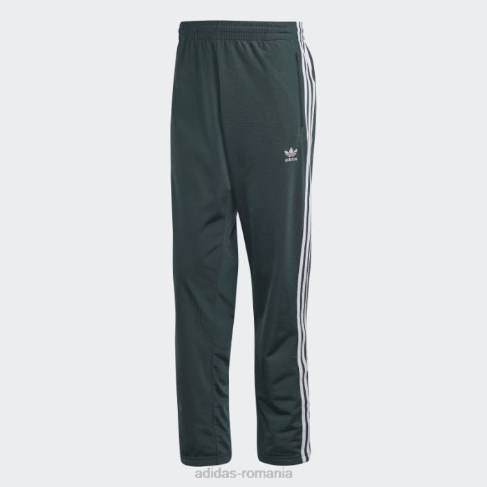 Adidas pantaloni de sport adicolor classics firebird primeblue verde mineral bărbați verde mineral 2JBN7543