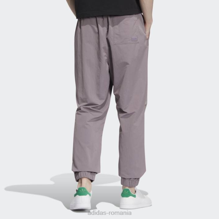 Adidas pantaloni de sport adicolor violet bărbați mov/onix deschis 2JBN1243