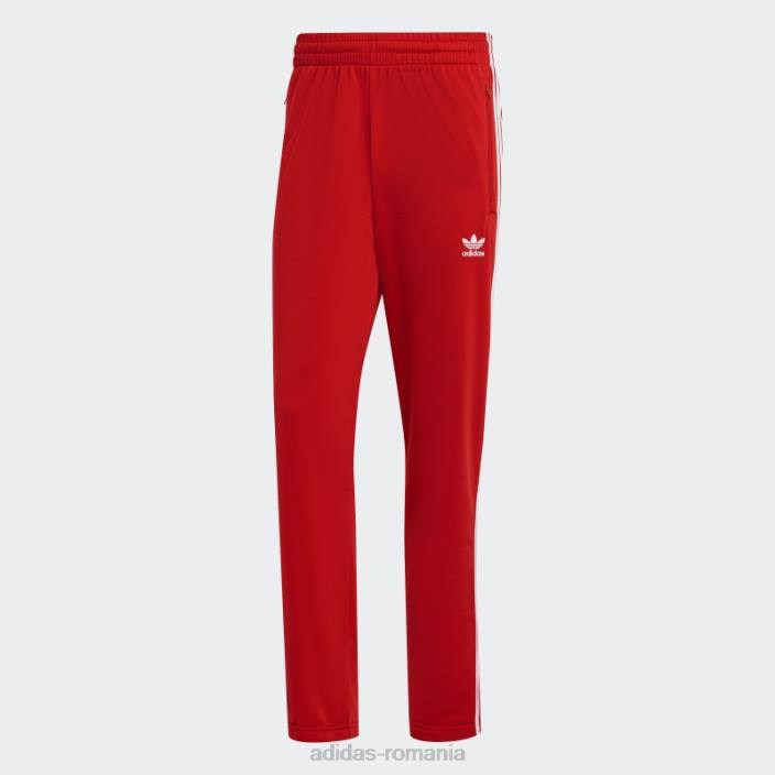 Adidas pantaloni de sport scarlet adicolor classics firebird bărbați stacojiu 2JBN5482