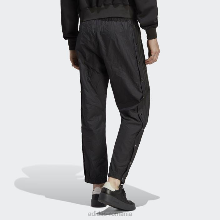 Adidas pantaloni de trening adibreak negri bărbați negru 2JBN14525