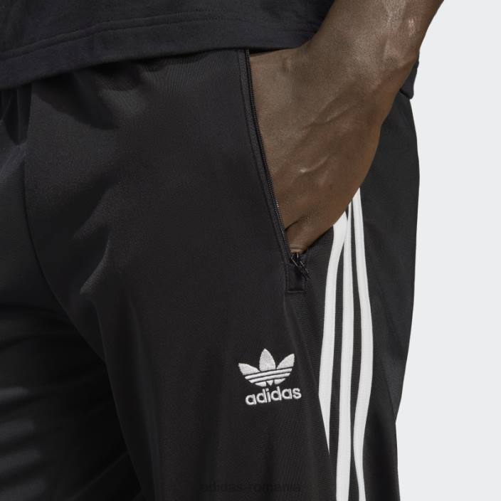 Adidas pantaloni de trening adicolor classics firebird negru bărbați negru 2JBN13088