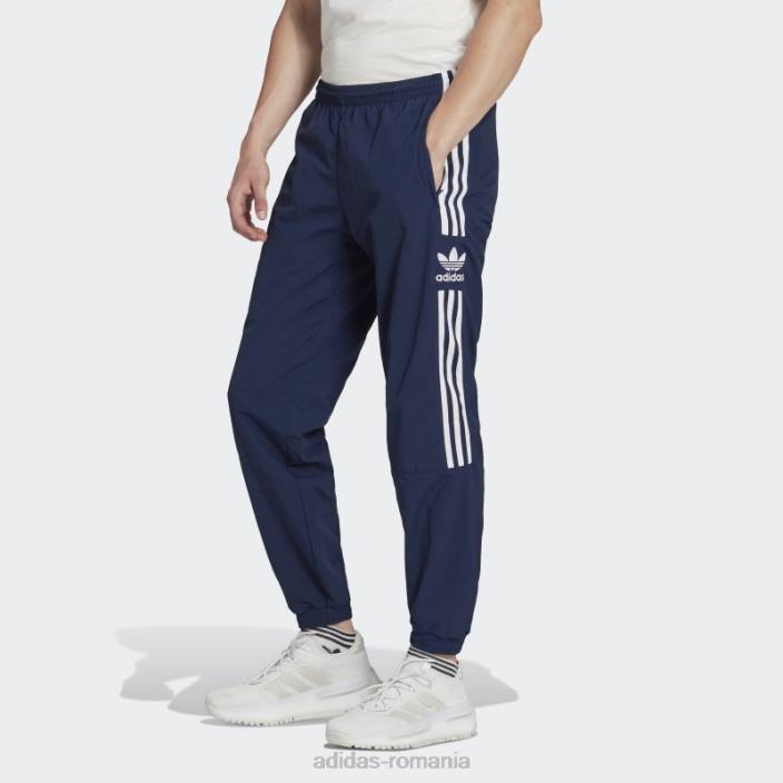 Adidas pantaloni de trening adicolor classics trefoil cu blocare noapte indigo adidas bărbați indigo de noapte 2JBN13224