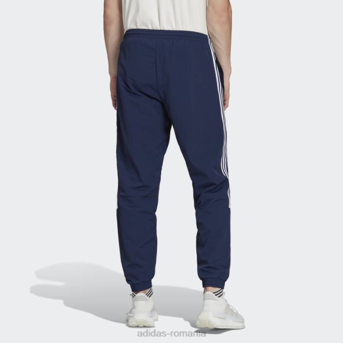 Adidas pantaloni de trening adicolor classics trefoil cu blocare noapte indigo adidas bărbați indigo de noapte 2JBN13224