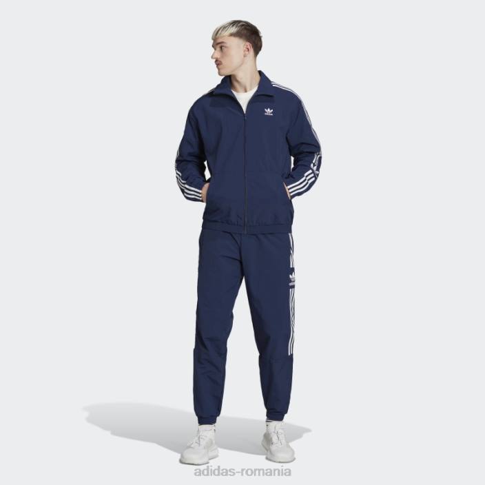 Adidas pantaloni de trening adicolor classics trefoil cu blocare noapte indigo adidas bărbați indigo de noapte 2JBN13224