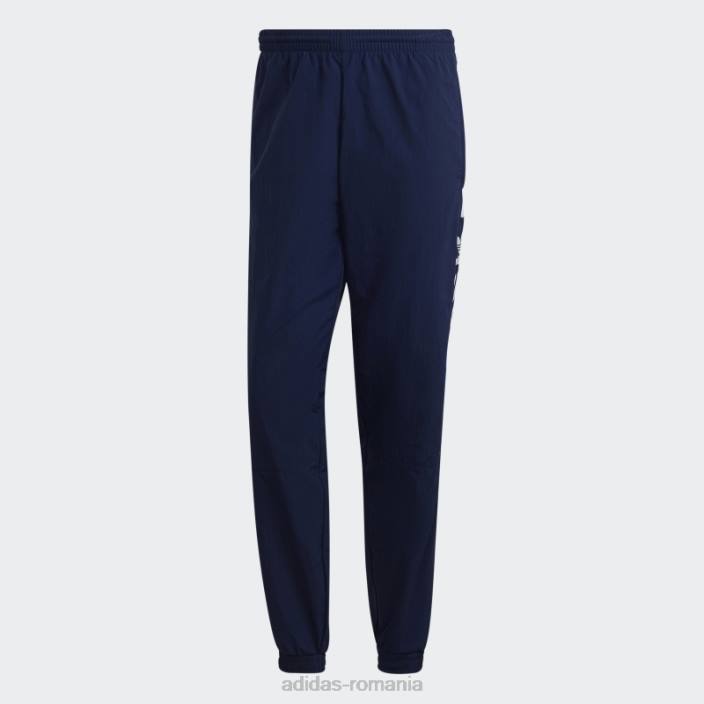 Adidas pantaloni de trening adicolor classics trefoil cu blocare noapte indigo adidas bărbați indigo de noapte 2JBN13224