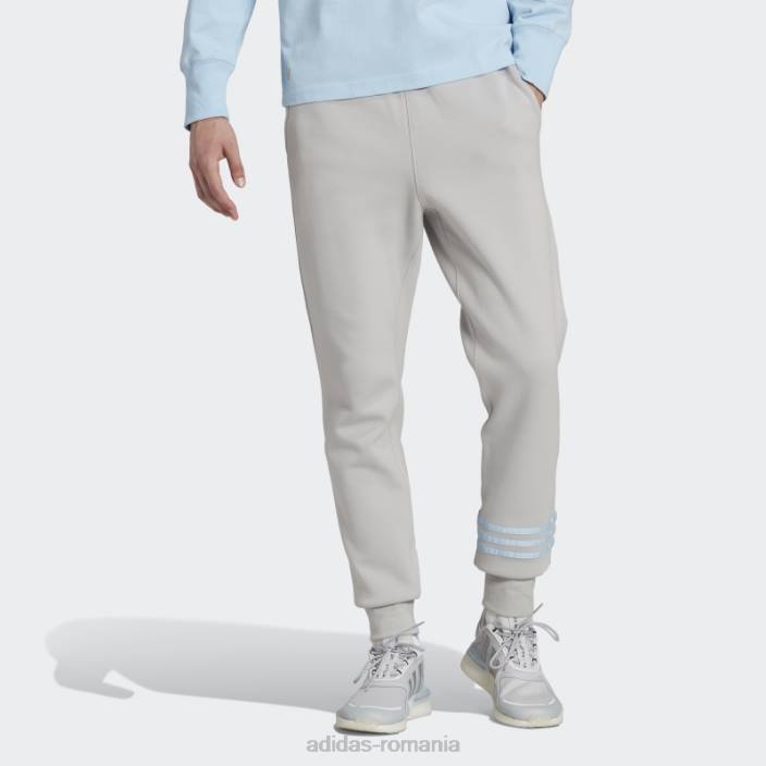 Adidas pantaloni de trening adicolor neuclassics gri adidas bărbați gri 2JBN7242