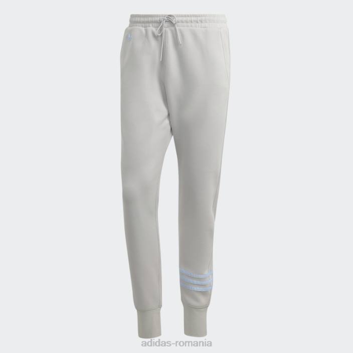 Adidas pantaloni de trening adicolor neuclassics gri adidas bărbați gri 2JBN7242