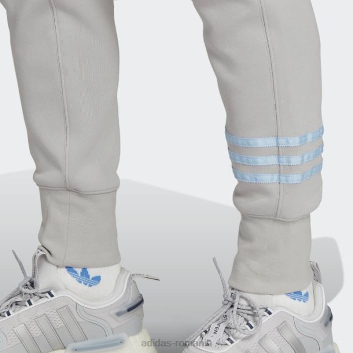 Adidas pantaloni de trening adicolor neuclassics gri adidas bărbați gri 2JBN7242