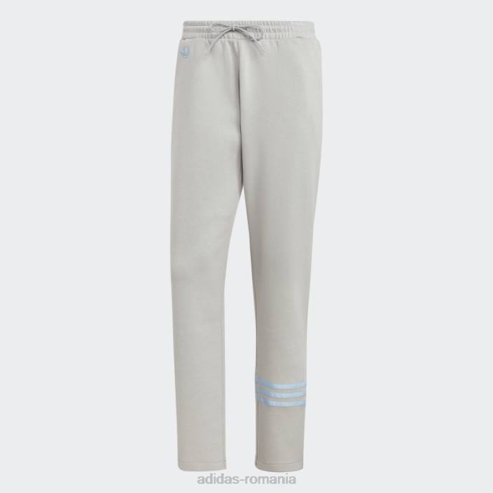 Adidas pantaloni de trening adicolor neuclassics gri bărbați gri/cer 2JBN13949