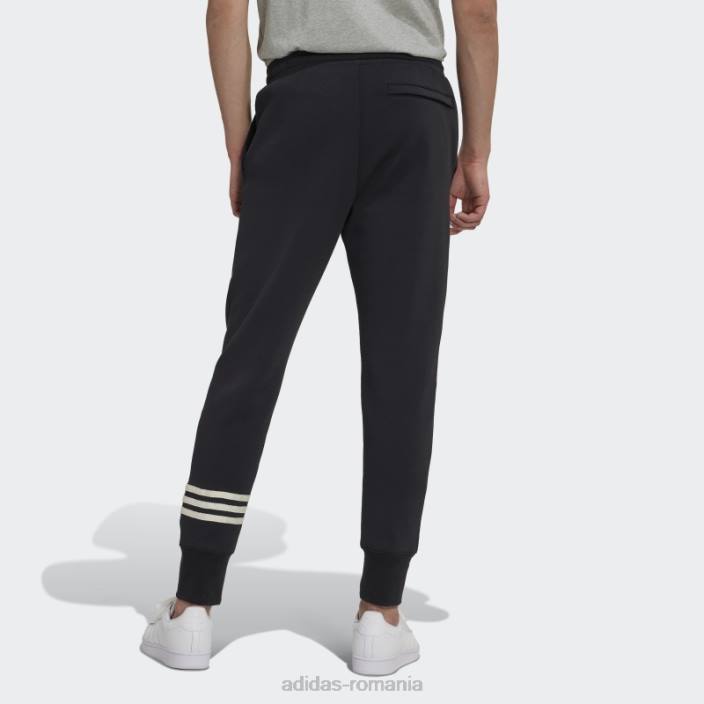 Adidas pantaloni de trening adicolor neuclassics negri bărbați negru 2JBN6785