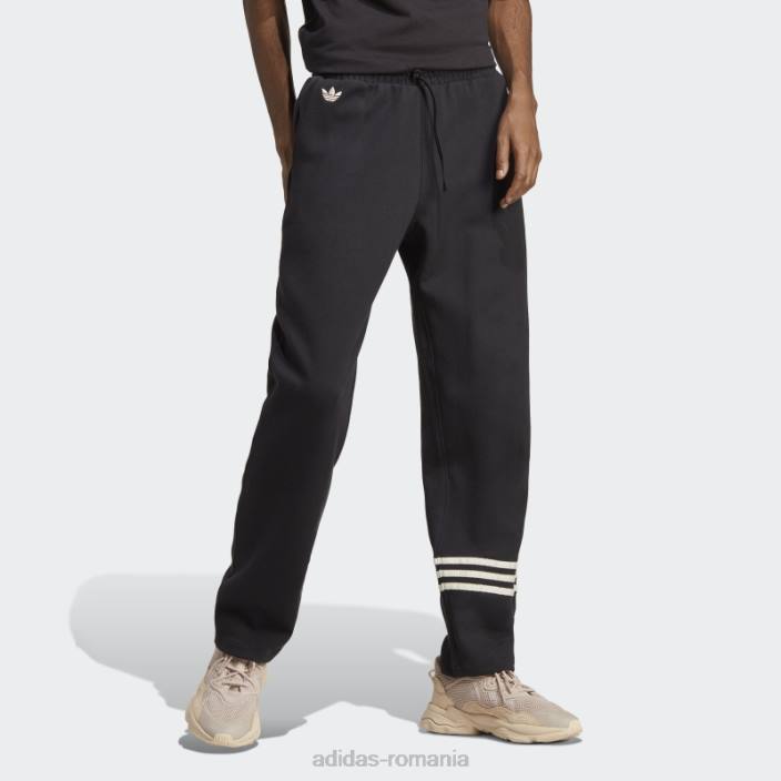 Adidas pantaloni de trening adicolor neuclassics negru adidas bărbați alb negru 2JBN13920