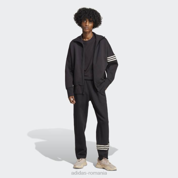 Adidas pantaloni de trening adicolor neuclassics negru adidas bărbați alb negru 2JBN13920
