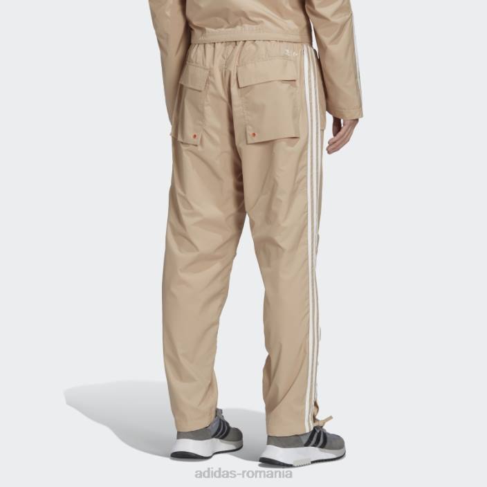 Adidas pantaloni de trening adicolor parley bej bărbați bej 2JBN15040