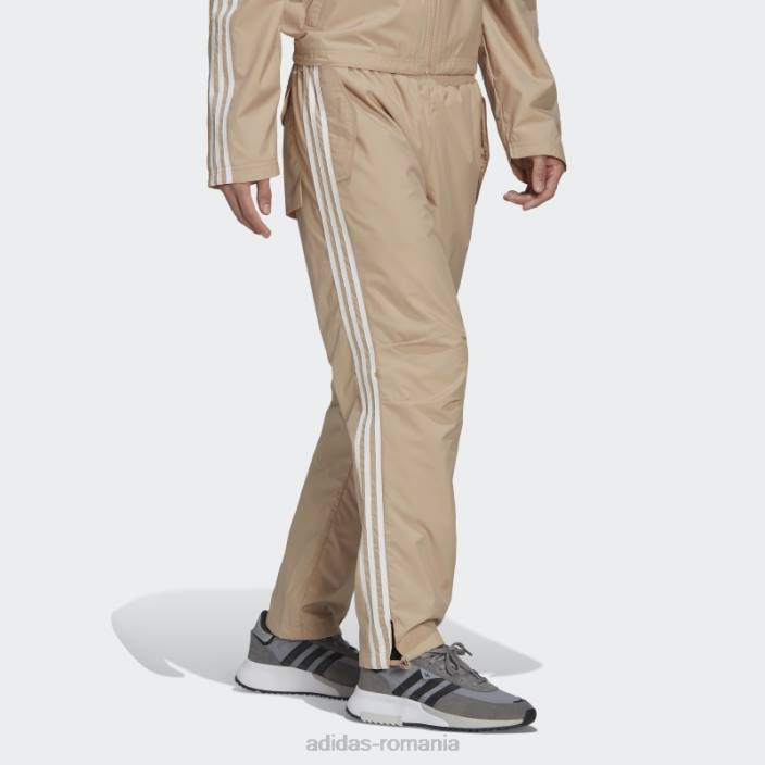 Adidas pantaloni de trening adicolor parley bej bărbați bej 2JBN15040