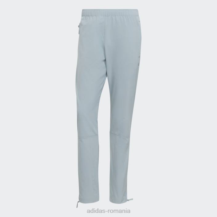 Adidas pantaloni de trening adicolor trefoil tec luxe gri bărbați gri 2JBN15104