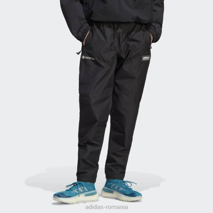 Adidas pantaloni de trening adventure premium fashion negru bărbați negru 2JBN13696