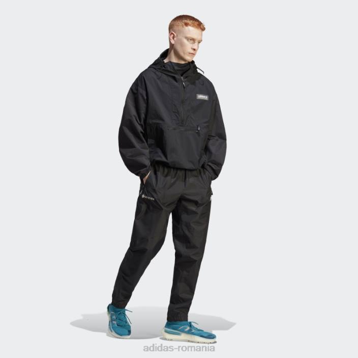 Adidas pantaloni de trening adventure premium fashion negru bărbați negru 2JBN13696