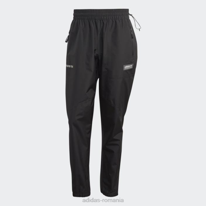 Adidas pantaloni de trening adventure premium fashion negru bărbați negru 2JBN13696