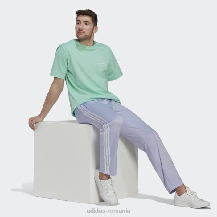 Adidas pantaloni de trening cu picioare drepte, ton violet adidas bărbați ton violet 2JBN14946