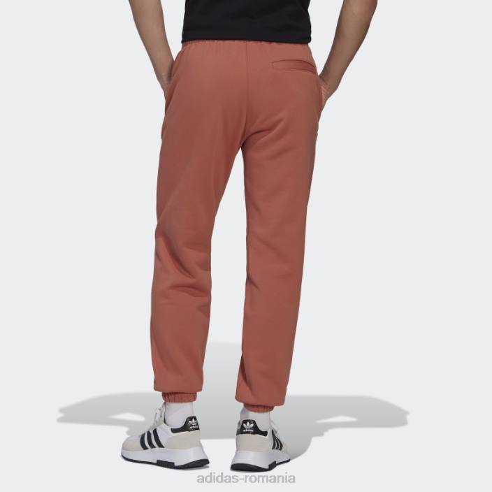Adidas pantaloni de trening earth adicolor trefoil bărbați Pământ 2JBN7204