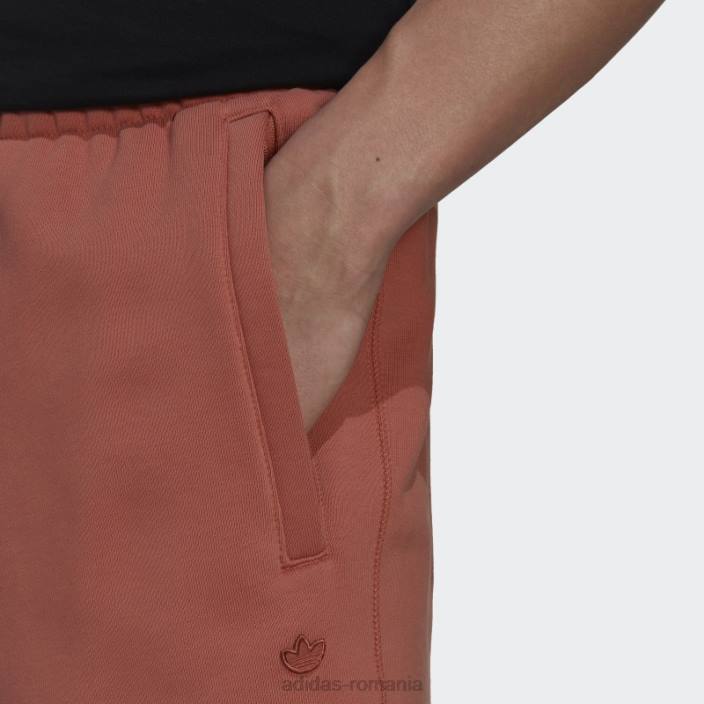 Adidas pantaloni de trening earth adicolor trefoil bărbați Pământ 2JBN7204