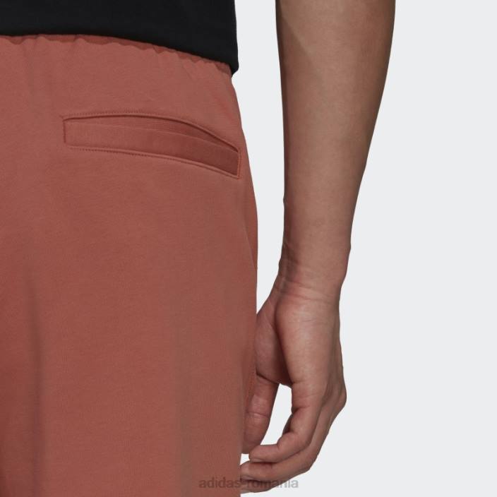 Adidas pantaloni de trening earth adicolor trefoil bărbați Pământ 2JBN7204