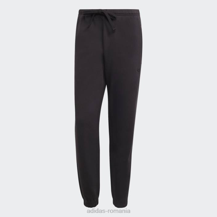 Adidas pantaloni de trening esentiali negri adidas bărbați negru 2JBN5226