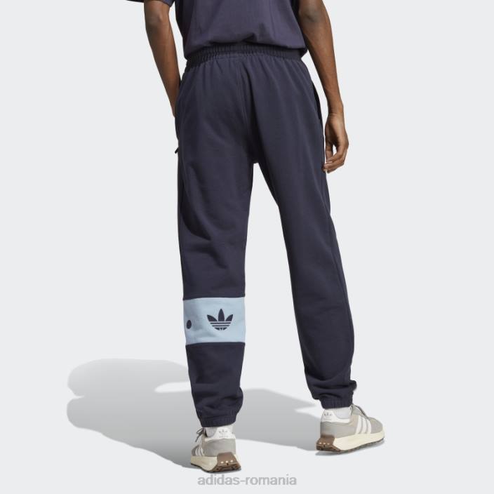 Adidas pantaloni de trening ink rifta city boy bărbați cerneală 2JBN5399