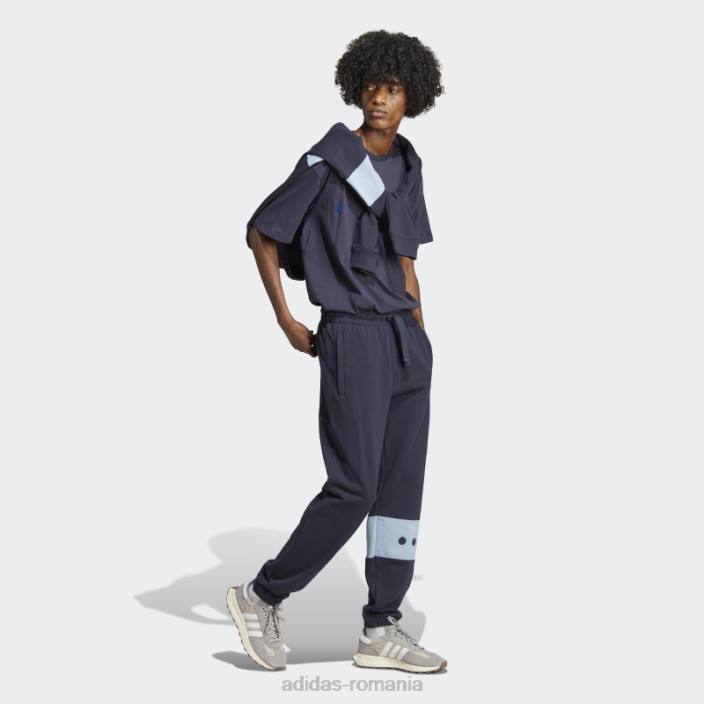 Adidas pantaloni de trening ink rifta city boy bărbați cerneală 2JBN5399