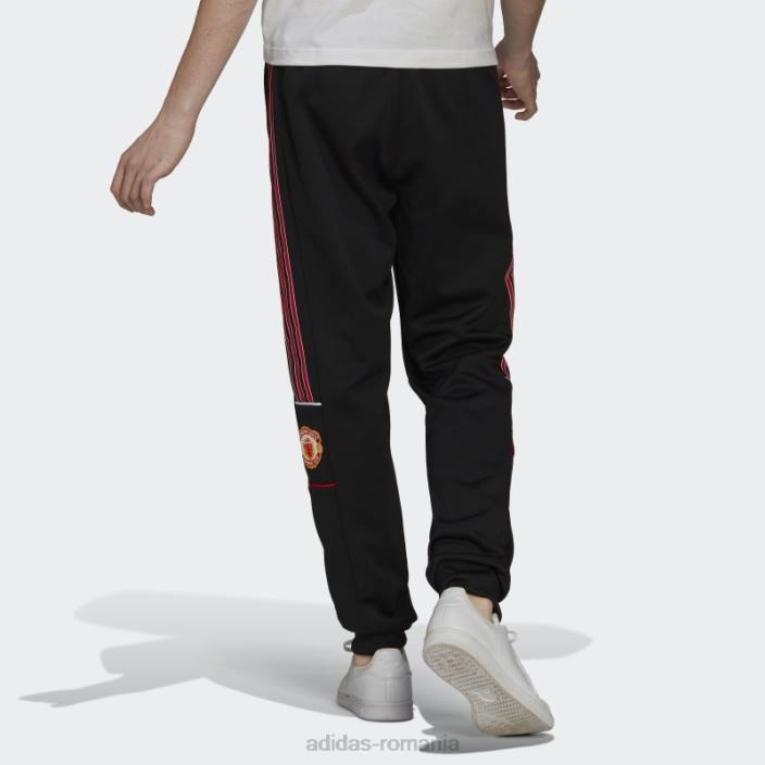 Adidas pantaloni de trening manchester united negru adidas bărbați negru 2JBN14856