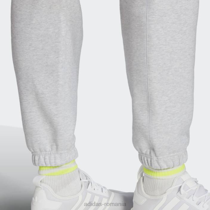 Adidas pantaloni de trening premium essentials gri deschis adidas bărbați erica gri deschis 2JBN5526