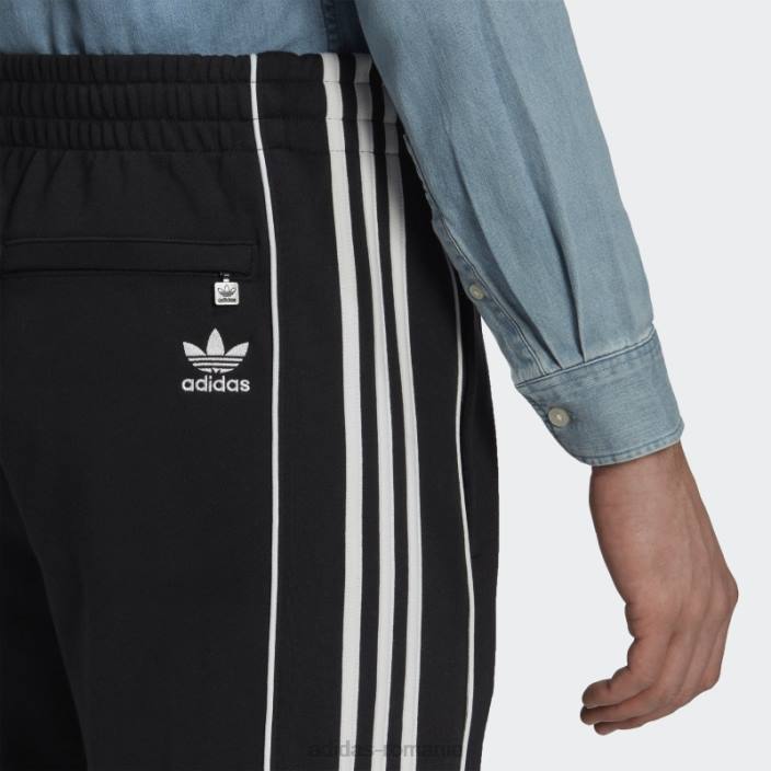 Adidas pantaloni de trening rekive negri fierbinți bărbați negru 2JBN5652