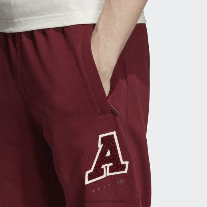 Adidas pantaloni de trening rifta metro aac roșu fierbinte bărbați roșu 2JBN5693