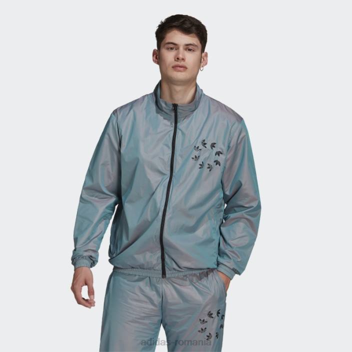 Adidas pantaloni de trening trifoil sfărâmat adicolor multicolor bărbați multicolor 2JBN15292