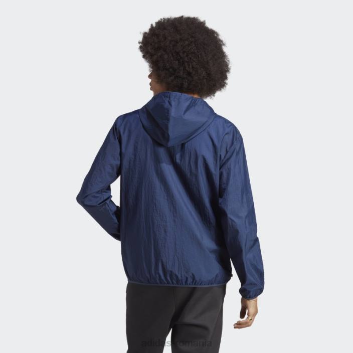 Adidas pantaloni de vânt de noapte indigo trefoil essentials adidas bărbați indigo de noapte 2JBN5385