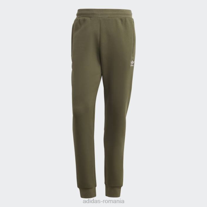 Adidas pantaloni esentiali trefoil olive bărbați măsline 2JBN4984