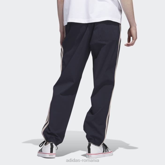 Adidas pantaloni țesuți cu cerneală adidas bărbați cerneală/taupe 2JBN7479