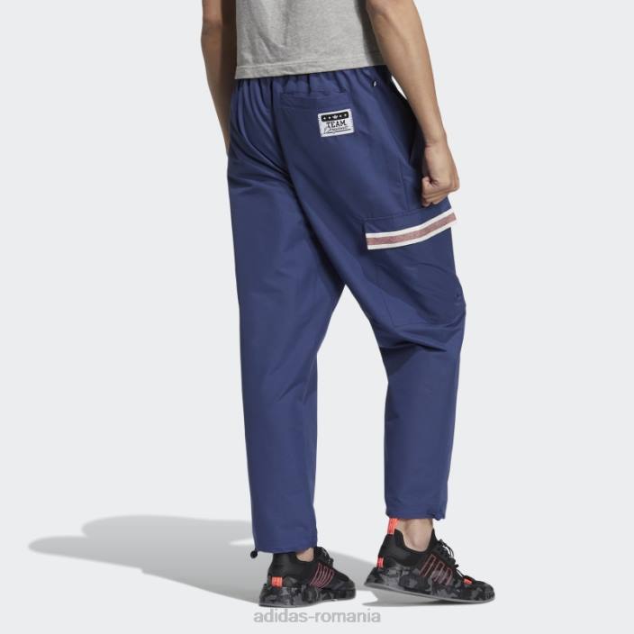 Adidas pantaloni moderni de sport tech indigo bărbați tech indigo 2JBN1220