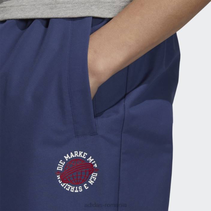 Adidas pantaloni moderni de sport tech indigo bărbați tech indigo 2JBN1220