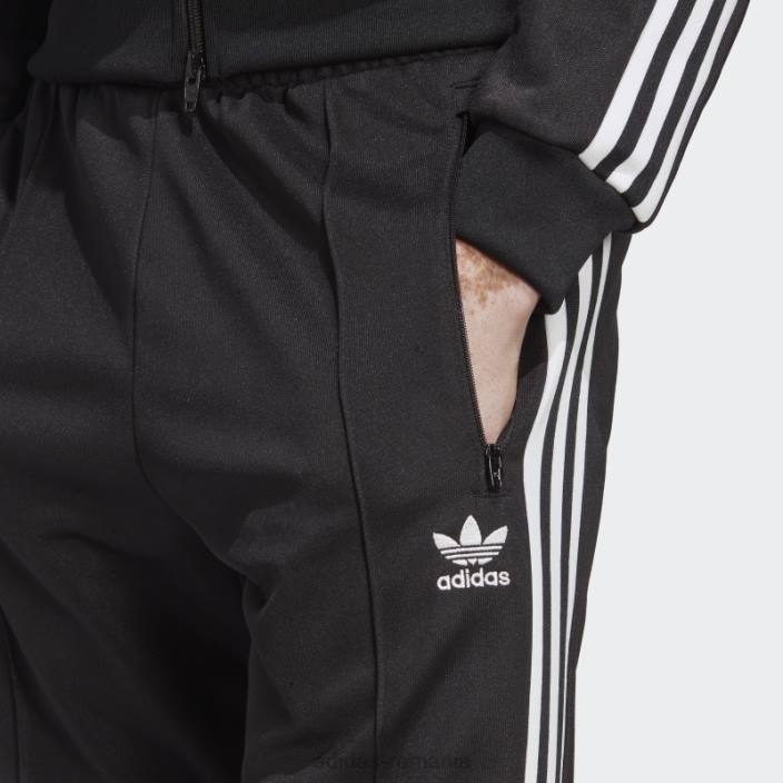 Adidas pantaloni negri adicolor classics beckenbauer adidas bărbați negru 2JBN4851