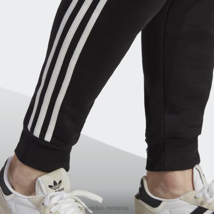 Adidas pantaloni negri adicolor classics cu 3 dungi adidas bărbați negru 2JBN6549