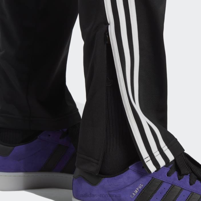 Adidas pantaloni negri adicolor classics firebird bărbați negru 2JBN4867