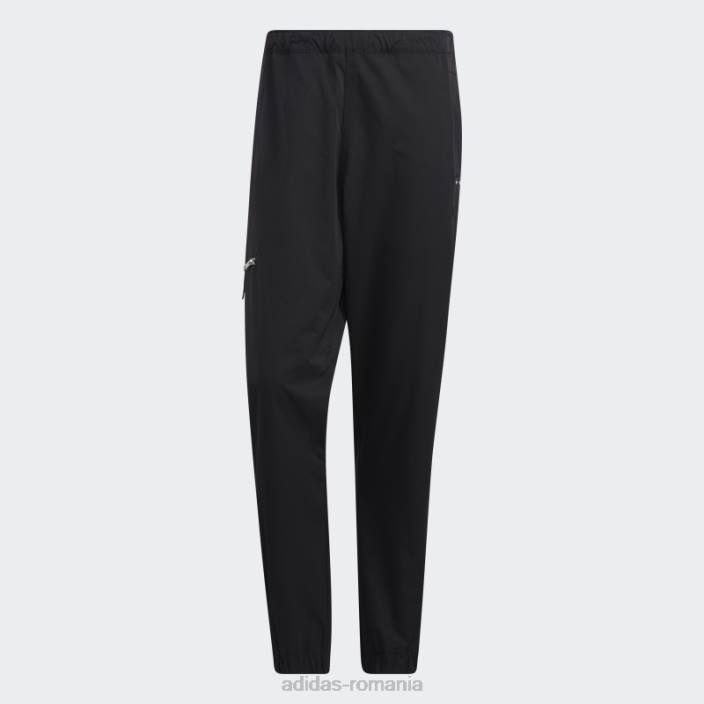 Adidas pantaloni negri cu fermoar bărbați negru 2JBN1660